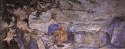 Edvard Munch History oil painting artist